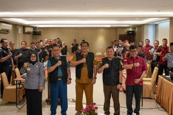 Membangun Tingkat Pengawasan Terhadap WNA, Kemenkumham Aceh Mengadakan Pertemuan Bersama Tim Pora